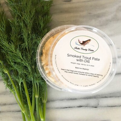 SMOKED TROUT PATÉ WITH DILL, BUTLER COUNTRY ESTATES