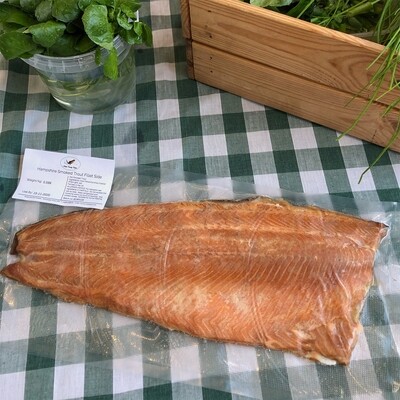 SIDE OF HAMPSHIRE HOT SMOKED TROUT, BUTLER COUNTRY ESTATES