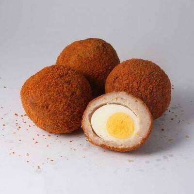 HOMEMADE SCOTCH EGG, GRIFFINS FAMILY BUTCHERS