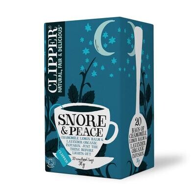 SNORE & PEACE INFUSION, CLIPPER TEAS