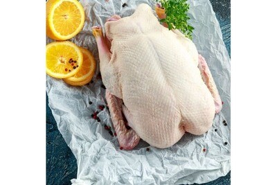 CREEDY CARVER FREE RANGE DUCK, GRIFFINS FAMILY BUTCHERS