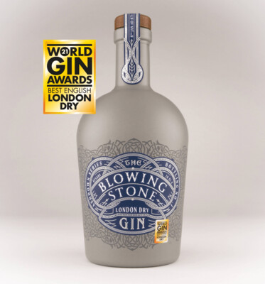 LONDON DRY GIN, THE BLOWING STONE