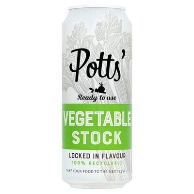 VEGETABLE STOCK CAN, POTTS