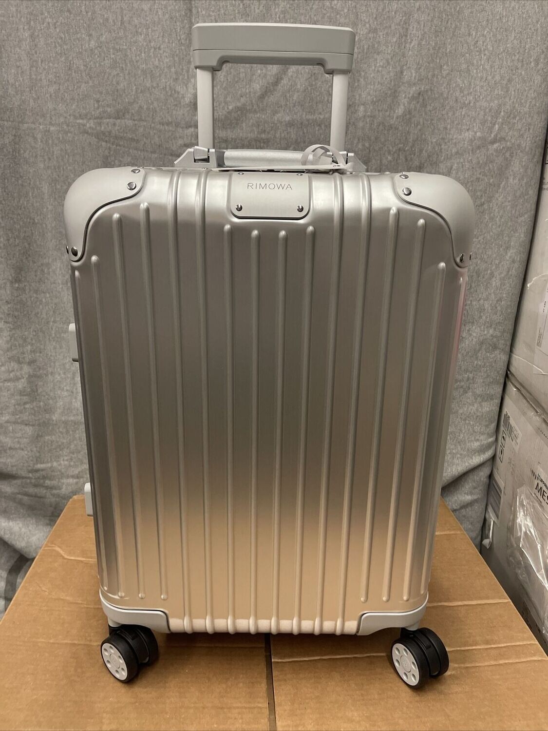 RIMOWA Cabin Original 925 series aluminium MULTIWHEEL CARRY ON 9255300402