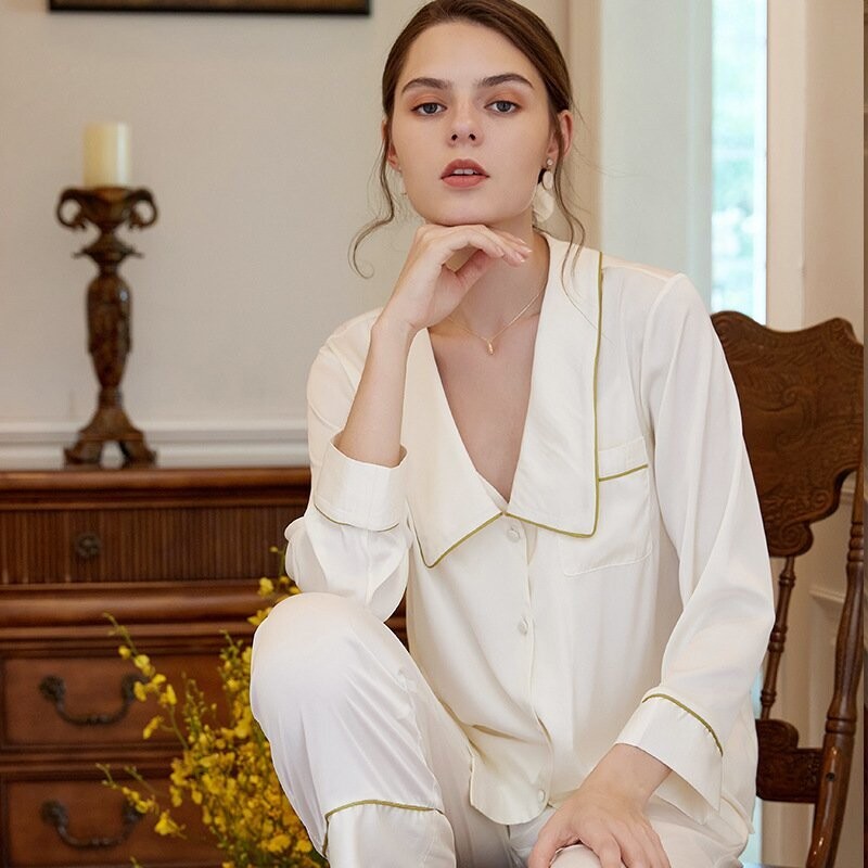 Falon Cream Pyjamas