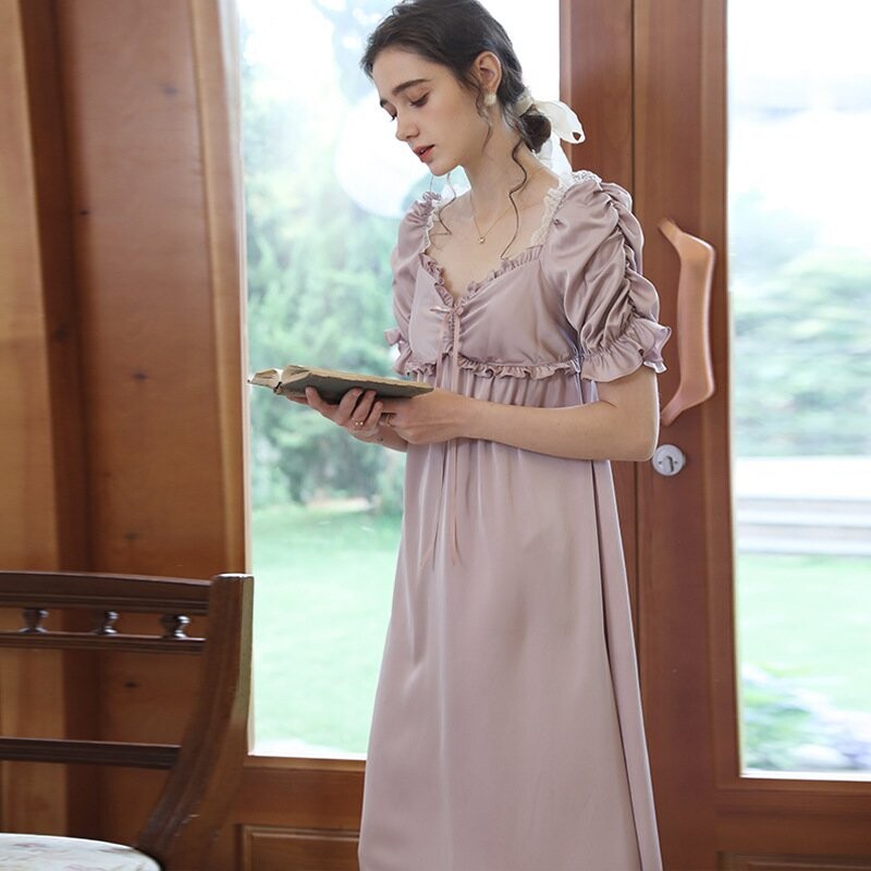 Jane Austen Collection - Jane Lilac Night Dress