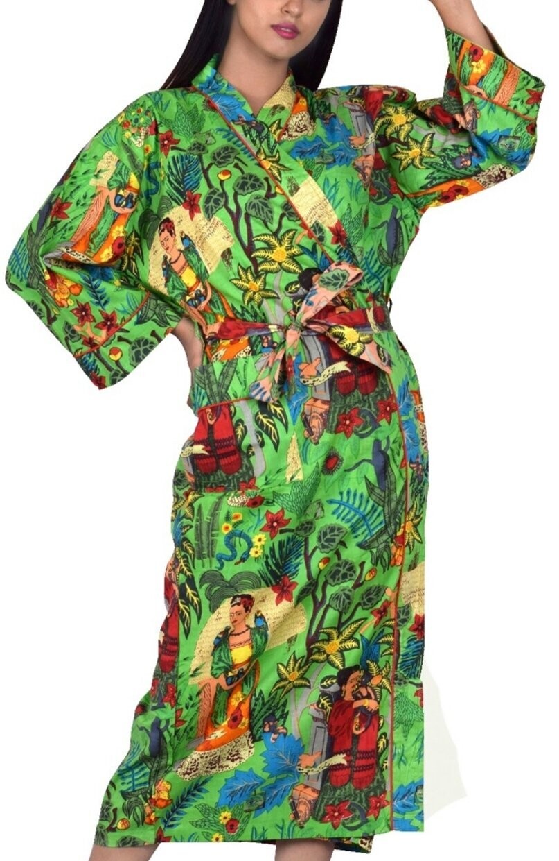 Kimono Lime Green
