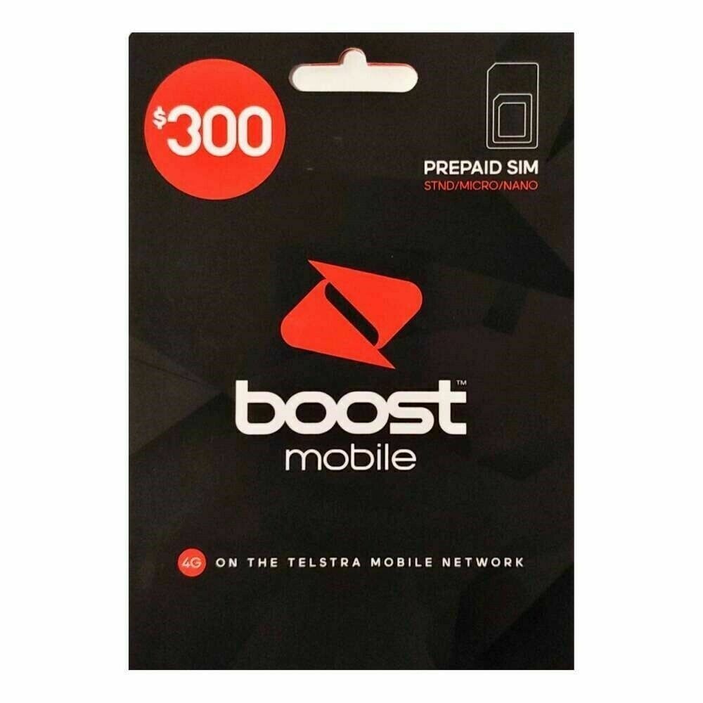 ​Boost Mobile $300 Prepaid SIM Starter Kit