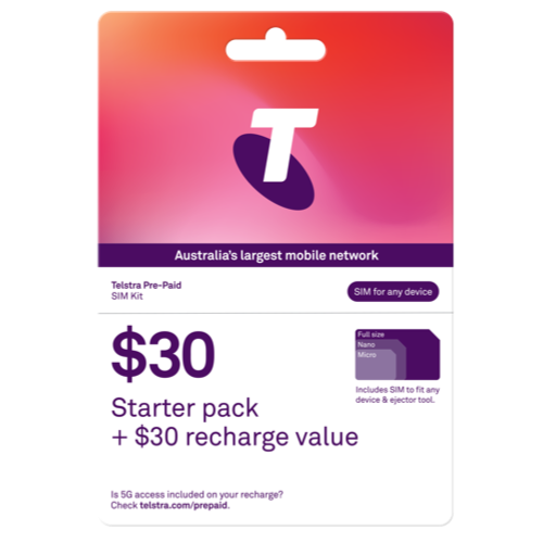Telstra $30 sim card