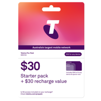 Telstra $30 sim card