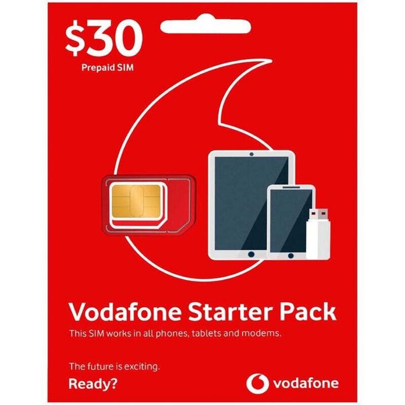 vodafone $30 sim