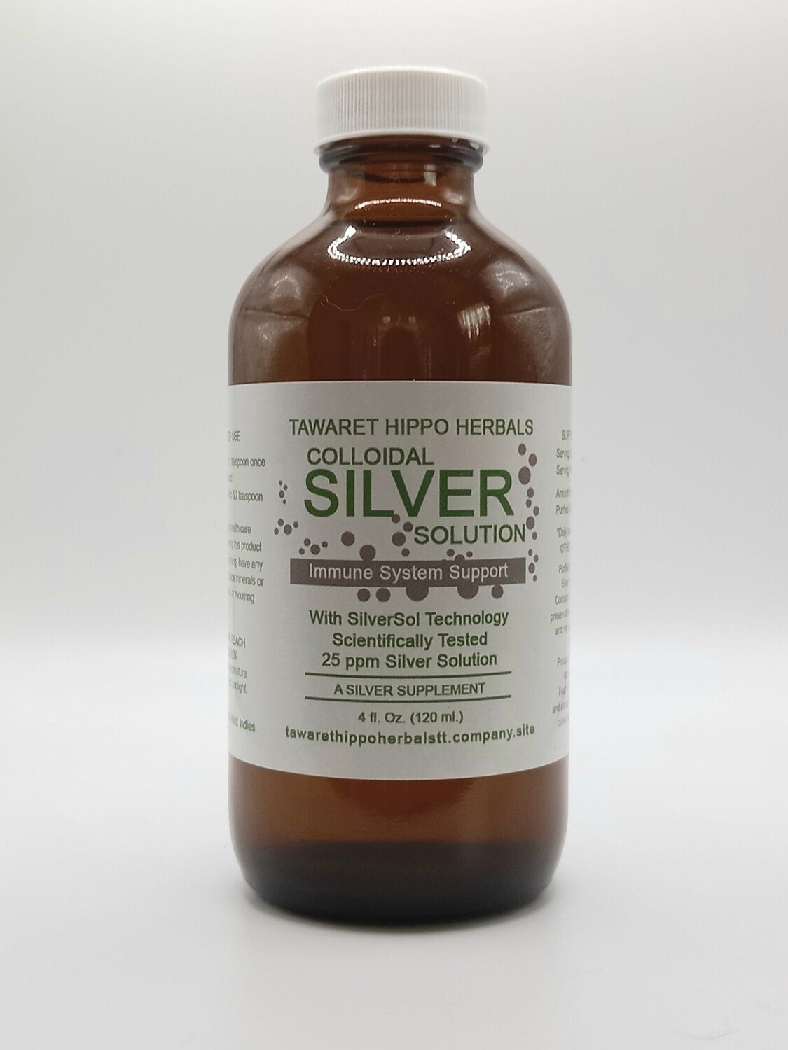 Colloidal Silver 25 PPM