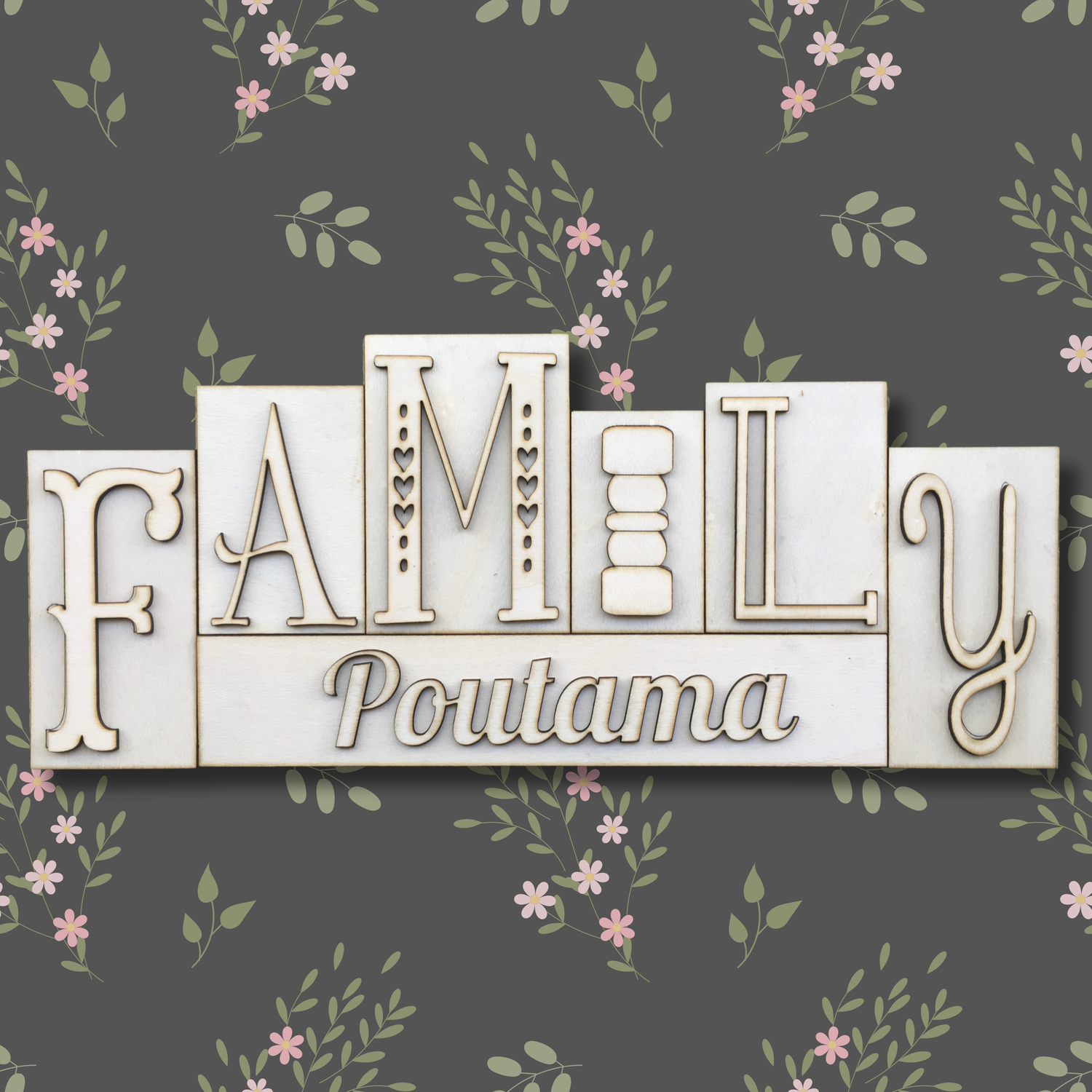 Family Name Stand