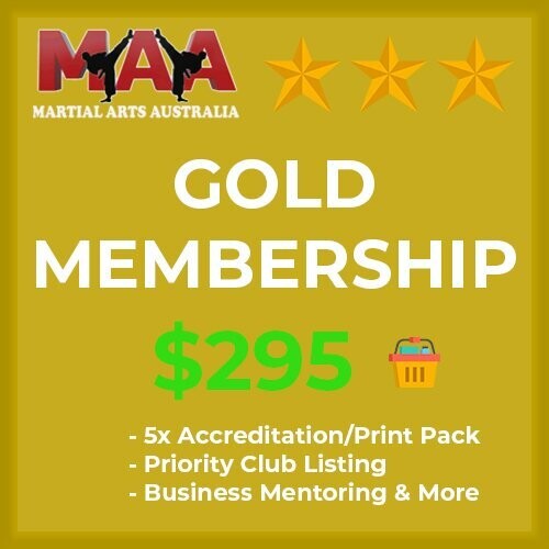 GOLD MAA MEMBERSHIP