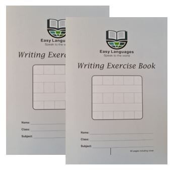 Chinese Character Writing Book - Big Square (Set of 2)