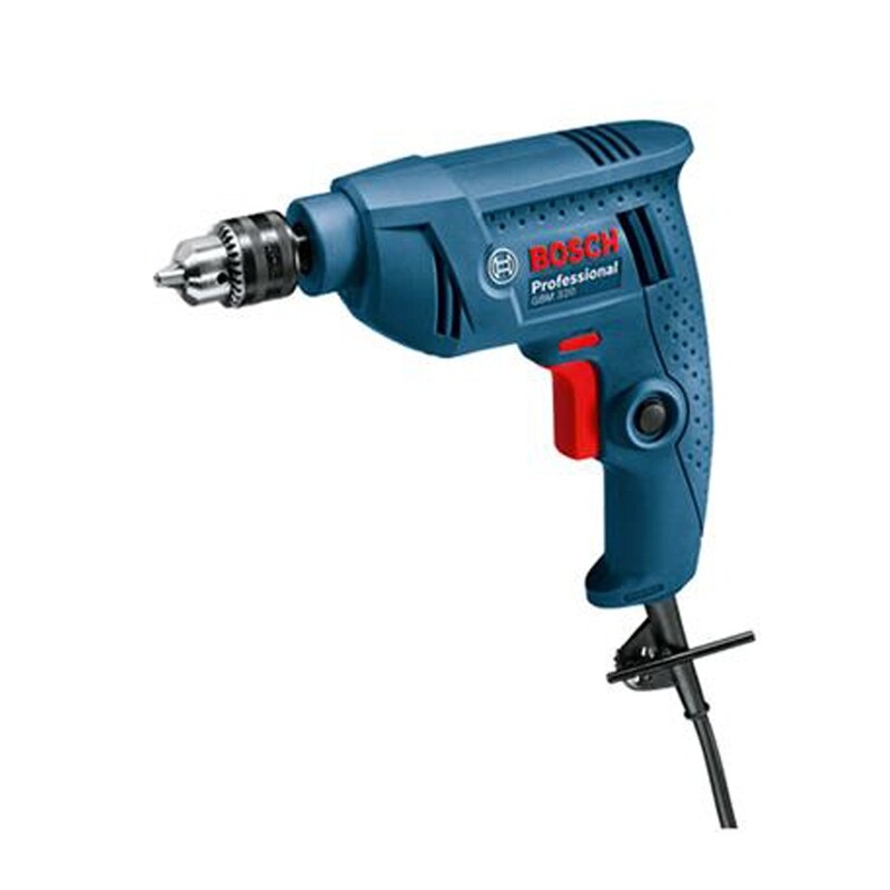 สว่านเจาะเหล็ก 1/4" BOSCH รุ่น GBM320 320 วัตต์
