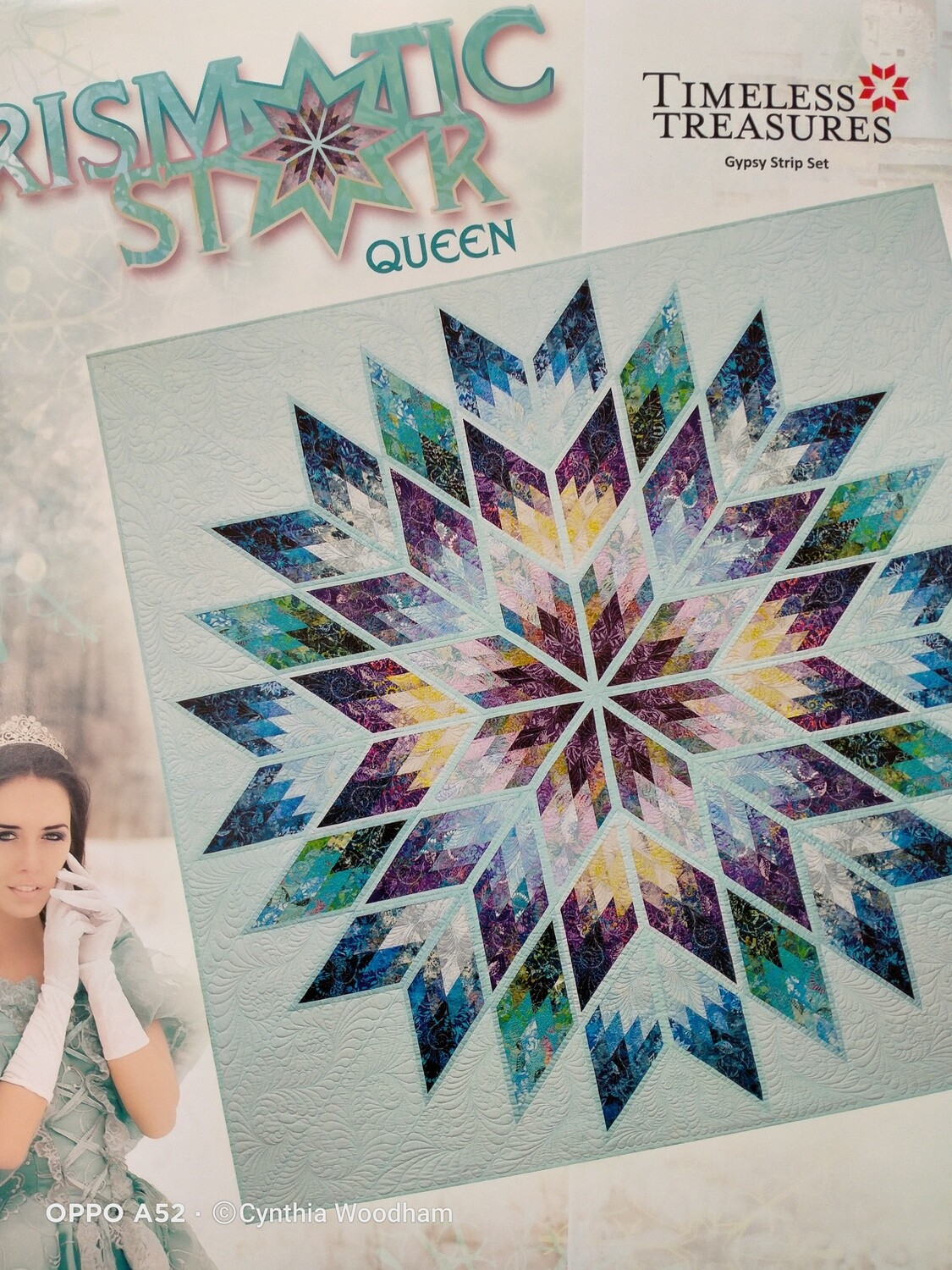 Quiltworx Prismatic Star Queen Pattern