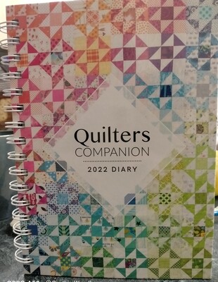 2022 Quilters Companion Diary