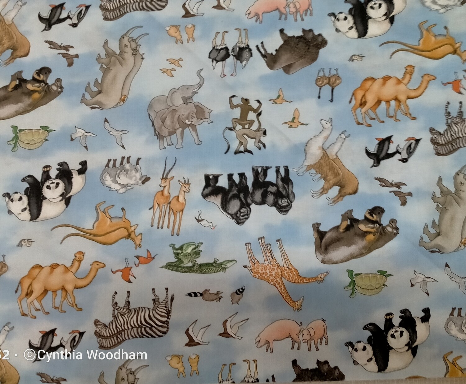 Noah's Ark Animal Fabric