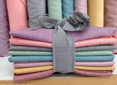 Tilda Chambray Fabric Bundle