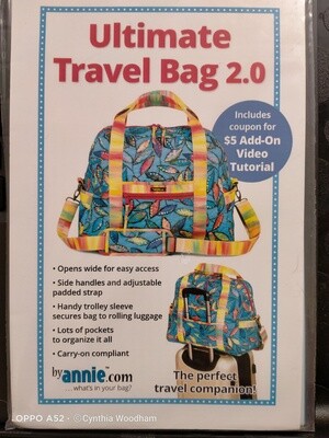 By Annie Ultimate Travel Bag 2.0 Pattern