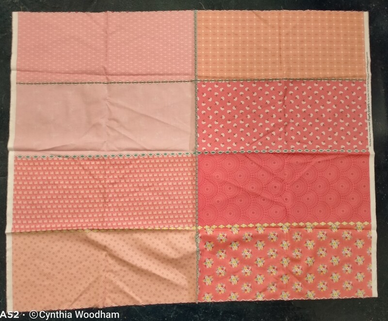 Riley Blake Designs Paper Daisies Fat 8's Panel Riley Blake Designs Paper Daisies Fat 8's Panel