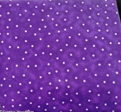 Wideback-Purple Spot Fabric