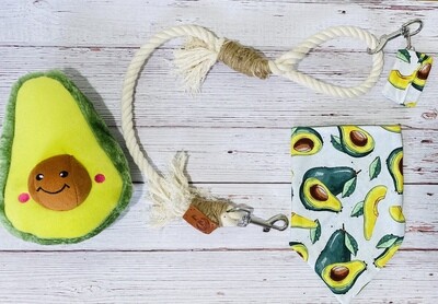 Avocado Cotton Rope Lead Set