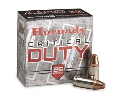 Hornady 9mm 135gr Critical Duty 25BOX