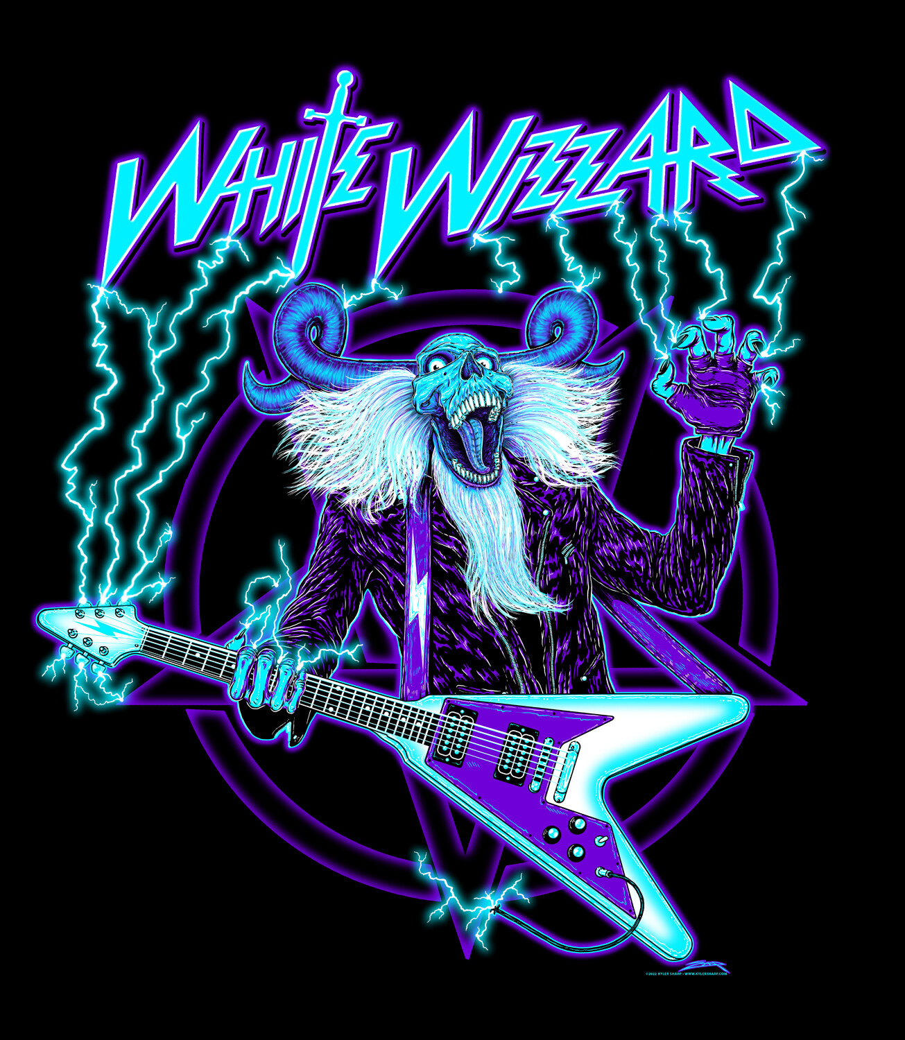 White Wizzard 2022 Tour T-Shirt