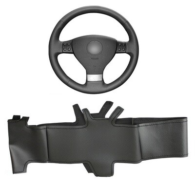 PERSONALIZAT HUSA PIELE VOLANALUI PENTRU VW GOLF PASSAT JETTA TIGUAN