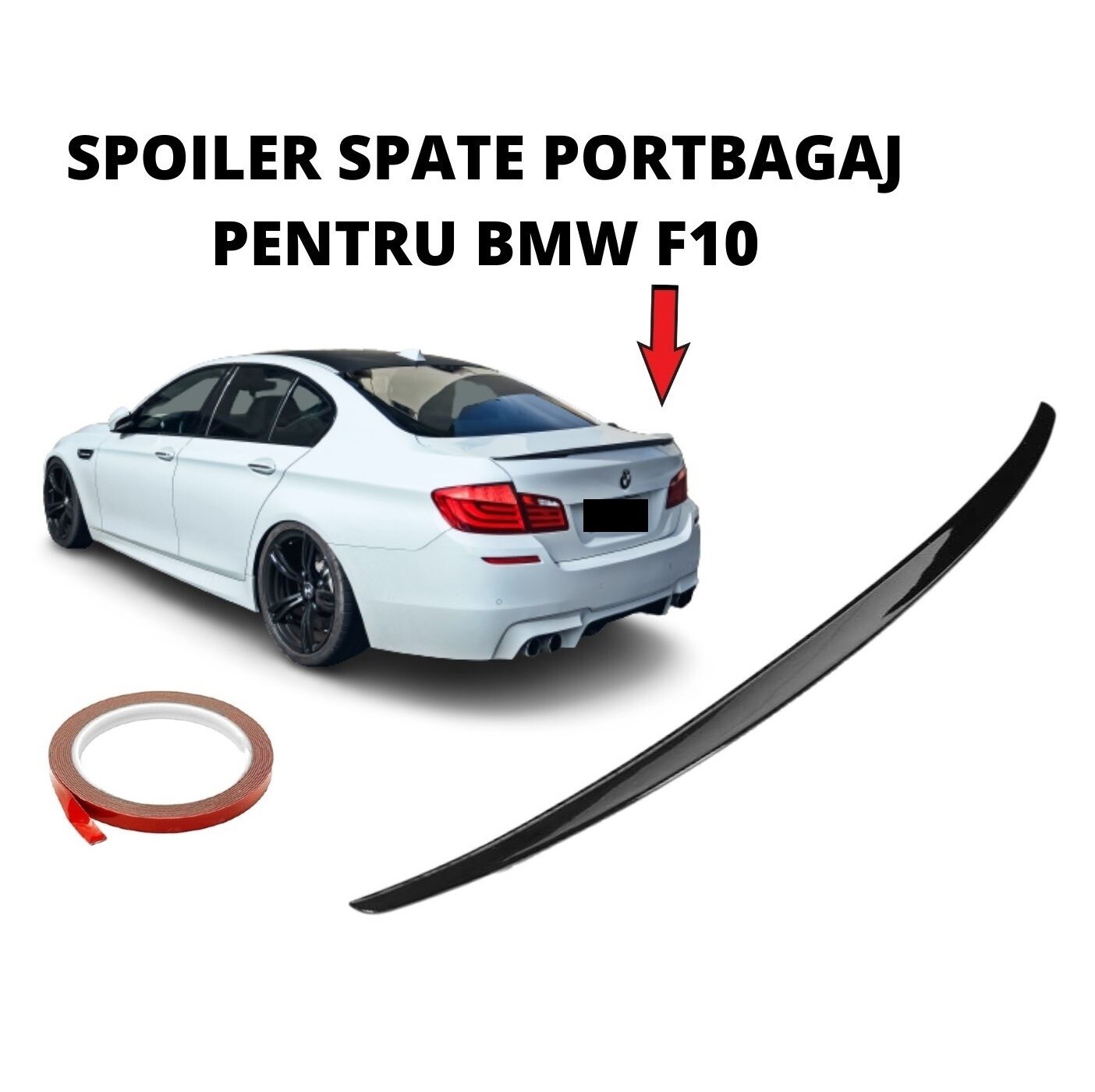 SPOILER SPATE PORTBAGAJ PENTRU BMW F10
