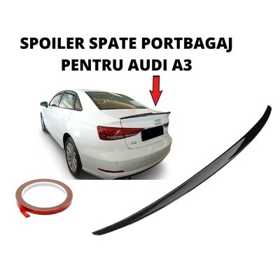SPOILER SPATE PORTBAGAJ PENTRU AUDI A3
