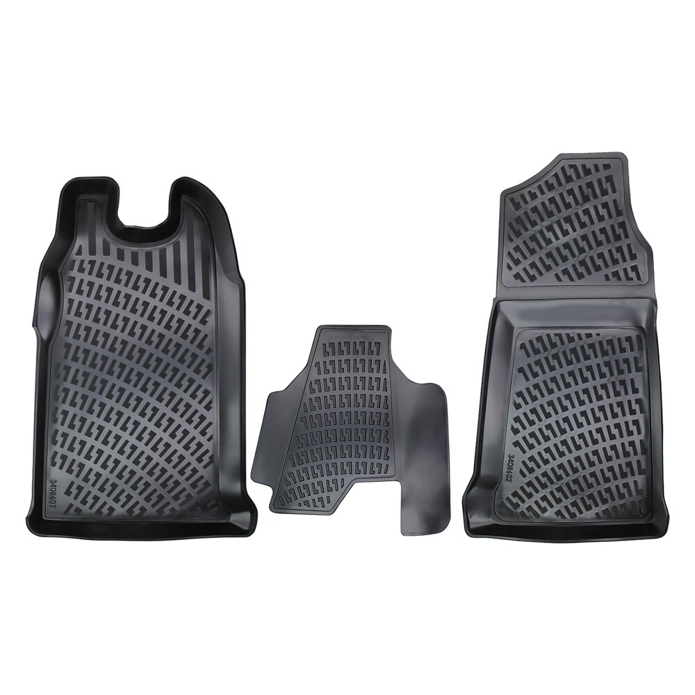 FORD TRANSIT 2000-2014 Negru Covorase Cauciuc 4 Bucati 3D