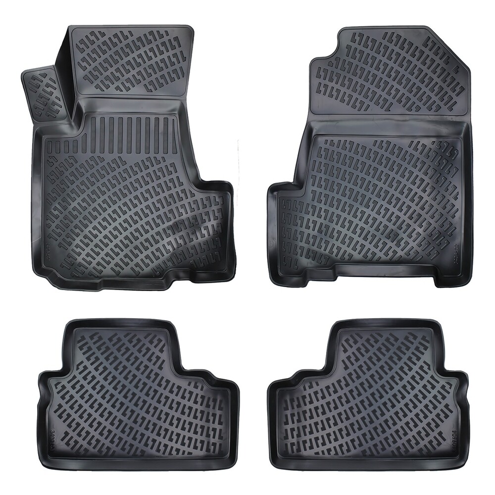 HONDA CR-V 2007-2011 Negru Covorase Cauciuc 4 Bucati 3D