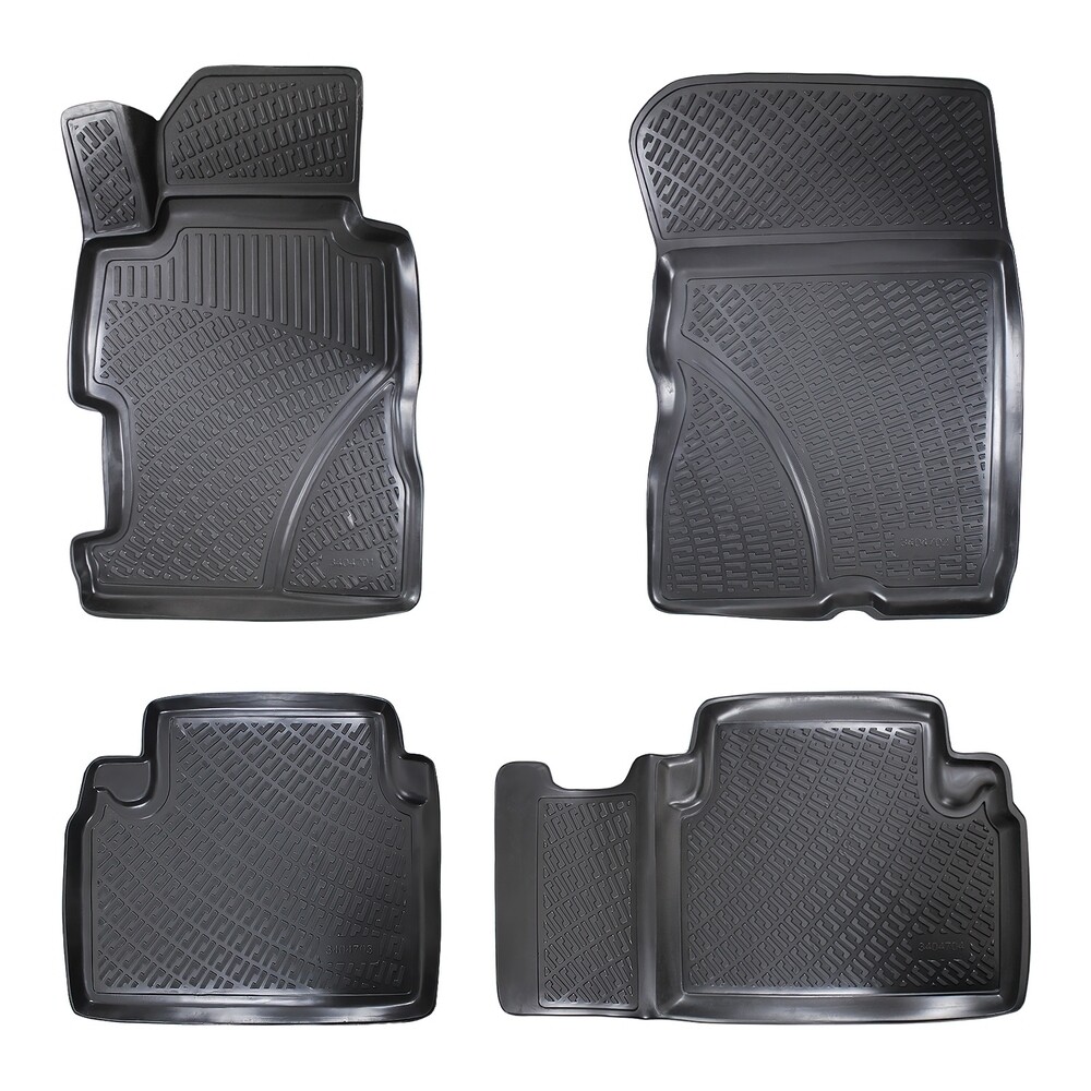 HONDA CIVIC SEDAN 2005-2011 Negru Covorase Cauciuc 4 Bucati 3D