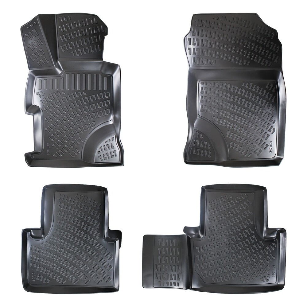 HONDA CIVIC SEDAN 2011-2016 Negru Covorase Cauciuc 4 Bucati 3D