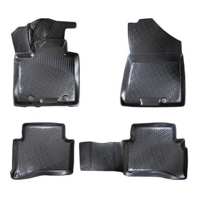 HYUNDAI TUCSON 2015-2019(IX35) Negru Covorase Cauciuc 4 Bucati 3D