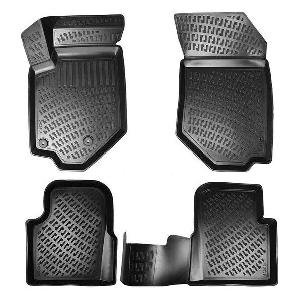 OPEL ANTARA 2006-2016 Negru Covorase Cauciuc 4 Bucati 3D