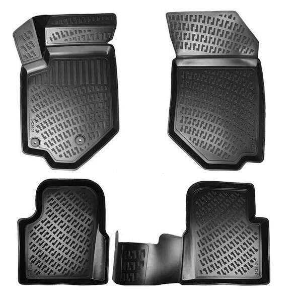 OPEL ASTRA G 1998-2004 Negru Covorase Cauciuc 4 Bucati 3D