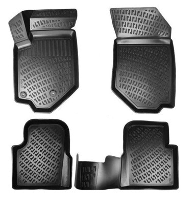 OPEL ASTRA G 1998-2004 Negru Covorase Cauciuc 4 Bucati 3D