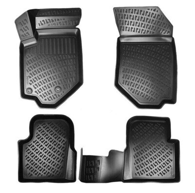 OPEL MOKKA 2013-2019 Negru Covorase Cauciuc 4 Bucati 3D