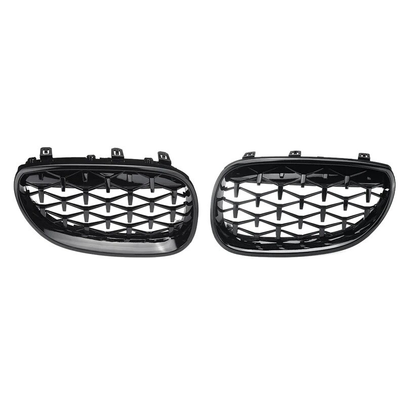 Grile frontal Rinichi pentru BMW E60 E61 diamond Style Nergu