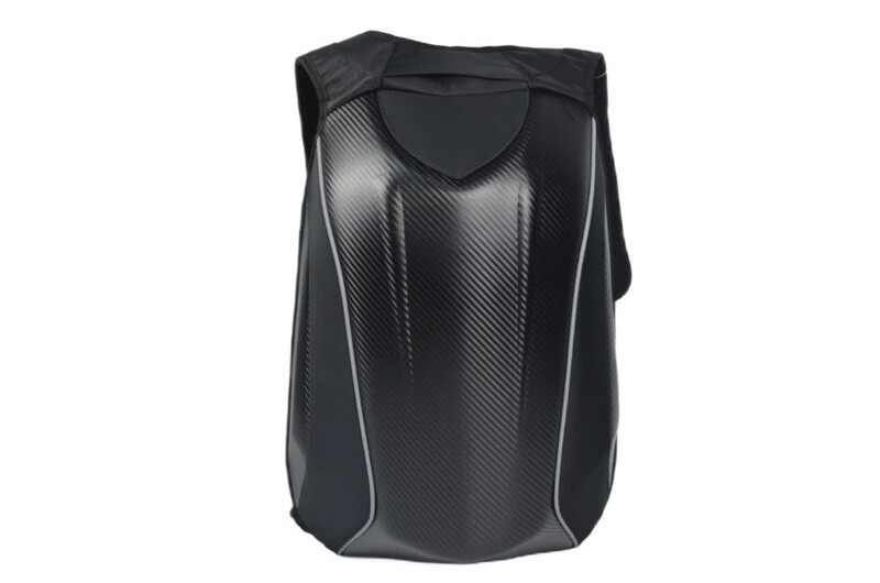 Moto Rucsac Carbon Aerodinamic Impermeabil 30L Negru