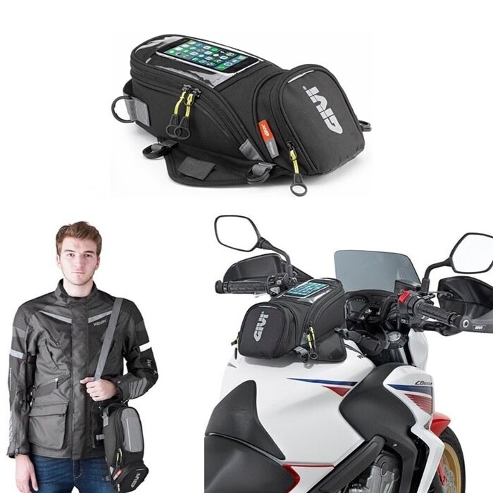 Moto Rucsac Pentru Rezervor Nergu Buzunar transparent Pentru Telefon