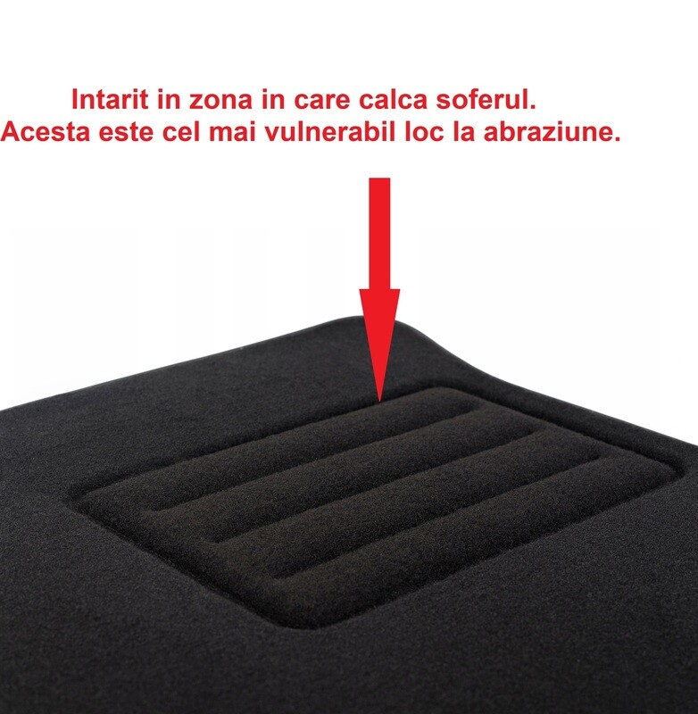 Covorase Mocheta pentru AUDI A3 1996-2003 4 Bucati Negru