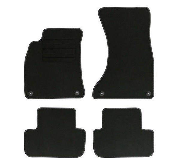 Covorase Mocheta pentru AUDI A4 2007-2015 4 Bucati Negru