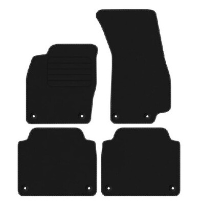 Covorase Mocheta pentru AUDI A8 2017+ 4 Bucati Negru