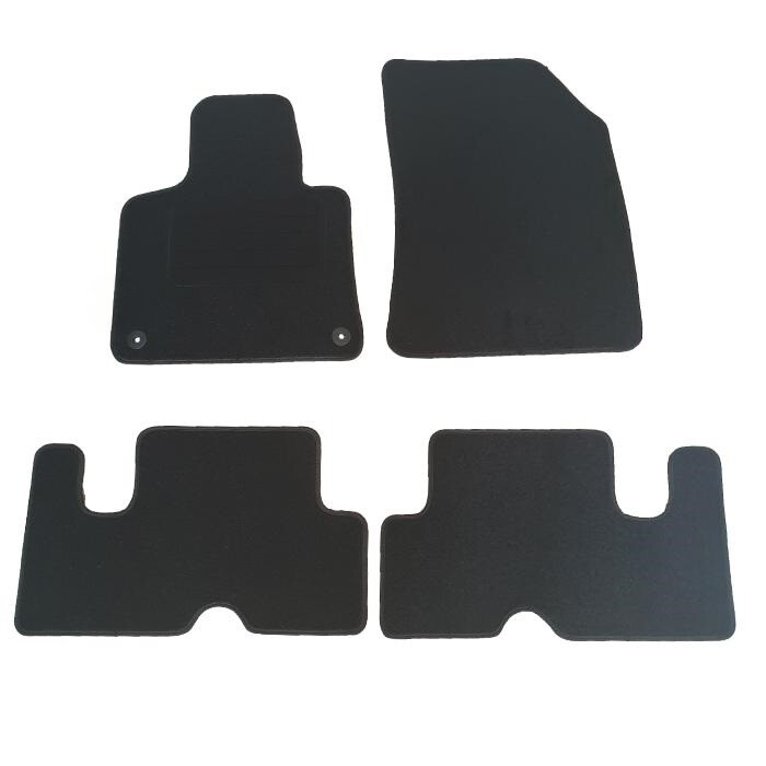 Covorase Mocheta pentru CITROEN C4 PICASSO 5 Locuri 2013+ 4 Bucati Negru