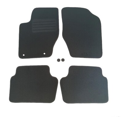 Covorase Mocheta pentru CITROEN C4 2004-2010 4 Bucati Negru